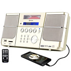 006g Dpnao Portable Cd Player Fm Radio Clock Usb 639631427179