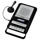 Mcr-100sb 077283941030 Jensen Portable Cassette Voice Recorder