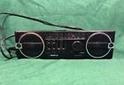 0815 Spartus Black Am Fm Stereo Radio Mini Boom Box