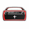 1965 Ion Ford Mustang Am Fm Radio Stereo Boombox Bluetooth Red