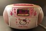 20120714796 Sanrio Hello Kitty Boombox Stereo Cd Cassette Recorder