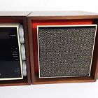 21fa-454s Sanyo Vintage Mid Century Modern Mcm Tested Works Wood Mod