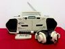 2395-av02 Califone Music Maker Dual Cassette Recorder Cd Player Radio 2395-av02 Califone Music Maker Dual Cassette Recorder Cd Player Radio