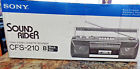 2724240648 Sony Cfs 210s Am-fm-radio-cassette 2724240648 Sony Cfs 210s Am-fm-radio-cassette