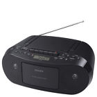 27242896406 Sony Cd-cassette Boombox With 27242896406 Sony Cd-cassette Boombox With