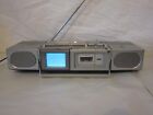 289.51020250 Sears Vintage Rare Removable Micro Cassette Tv Combo Boombox