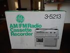 3-5213 Ge New In Box Vinta Neral Electric Cassette Recorder Boombox
