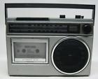 3-5240-a General Electric Vintage Ac Batterry Portable Cassette Recorder Radio