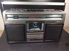 3-5253 B Ge Vinta Neral Electric Stereo Radio Cassette Player Boombox