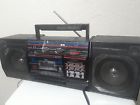3-5663a Ge Neral Electric Boom Box Single Cassette Equalizer Ghettoblaster