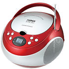 32167999 Doba Electronics Naxa Portable Cd Player With Stereo Red