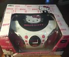 34037 Sanri Hello Kitty Portable Stereo Cd Boombox Fast 077283012631