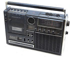 347h Magnavox Boombox Vintage Ghetto Blaster Radio Tape Cassette Recorder