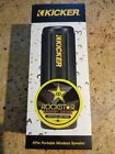 41kpwb Kicker Black Compact Portable Water Resistant Wireless Bluetooth Speaker