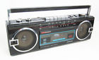 4628blk Soundesign Cool Vintage Radio Cassette Boombox Tested