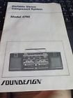 4788 Soundesign Vintage Dual Cassette