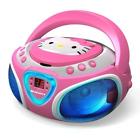 4b2b6314 Hello Kitty Cd Boombox With Radio And Led 077283012563