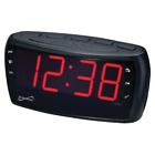 639131e11 Supersonic Digital Dual Alarm Clock Radio With Jumbo Displa