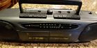 655k Philco Vintage Dual Cassette Radio Stereo Boombox