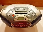 Rcd152 658405 Rca Cd-radio-cassette Boombox-tested