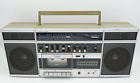 681-3016 Jcpenny Old Vintage Model Portable Stereo Cassette Boombox