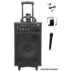 68889015201 Pyle Watt Dual Channel Wireless Rechargeable Portable Pa 68889015201 Pyle Watt Dual Channel Wireless Rechargeable Portable Pa