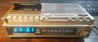 7-4975b Ge Neral Electric Alarm Clock Radio Cassette Player Model Vinta