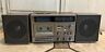 7-4992 7-4990 Ge Neral Electric Boombox Radio Cassette Player Recorder Tested Works