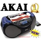 Ce2000-usa 705911812291 Akai Portable Boombox Limited Edition With Lcd Display