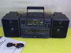 Ac2420 Emerson Vintage Stereo Dual Cassette Boombox Unused Works Perfect Ac2420 Emerson Vintage Stereo Dual Cassette Boombox Unused Works Perfect