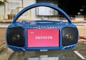 Aiwa 021331064943 Portable Boombox Bluetooth Dvd Player Remote Stereo Speakers Hdmi Usb