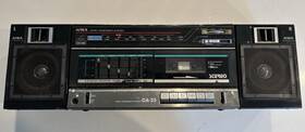 Ca-25u Aiwa Carry Component System Boombox Cassette Player Tested Works