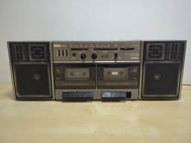 Ca-w35 Aiwa Ca-35 Boombox Stereo Radio Cassette Player Recorder See Description