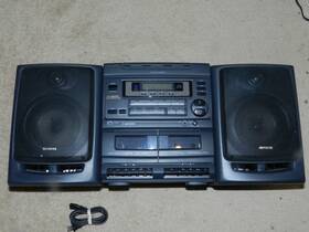 Ca-dw470u Aiwa Ca-dw470a Boombox Am/fm Stereo Cd Player Dual Cassette Tested Works