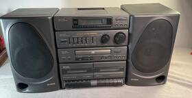 Ca-dw500 Aiwa Vintage Cd Carry Component System Double Cassette Parts