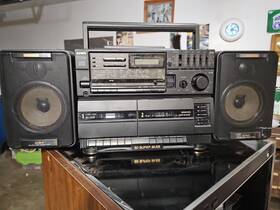 Ca-dw7u Aiwa Vintage Ca-dw7u- Hu Boombox