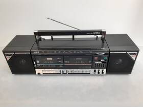 Ca-w40 Aiwa Portable Stereo Boombox Ghetto Blaster Vintage Radio
