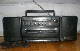 Ca-w45u Aiwa Am Fm Cassette Recorder Vintage Retro Boombox Works