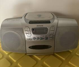 Csd-td66 Aiwa Cds-td66 Cd/radio/cassette Boombox - Cd/radio Works Cassette Needs Repair