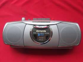 Cs-p55 Aiwa Stereo Radio Cassette Recorder Tested And Working