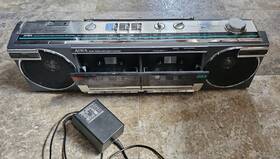 Cs-w770m Aiwa Vintage Boom Box Radio Cassette Player Recorder