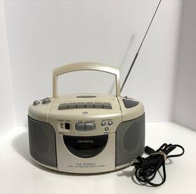 Csd-es101u Aiwa Csd-101u Vtg 1996 Compact Disc Stereo Fm Radio Cassette Recorder