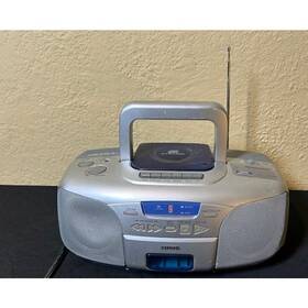 Csd-a110u Aiwa Cd Cassette Boombox Am/fm Radio Tested 2000