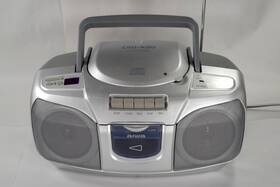 Csd-a120u Aiwa Stereo Portable Am/fm/cd/cassette Tape Clean All Working