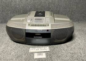 Csd-ed67u Aiwa Compact Disc Stereo Radio Cassette Recorder Boombox Without Remote