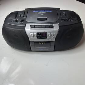 Csd-es36ou Aiwa Compact Disc Stereo Radio Cassette Recorder Boombox Fully Tested