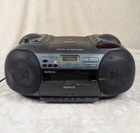 Csd-es50u Aiwa Front Surrond Am/fm Cd Stereo Radio Cassette Player Tested