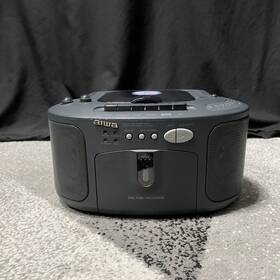Cord-1994-tested Aiwa Csd-ex03u Vtg Boombox Cd-casette Player-radio-w/cord-1994-tested And Works