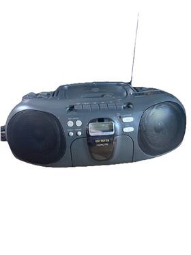 Csd-ex20u Aiwa Vintage Boombox Stereo Cd Cassette Am/fm Radio - 1994
