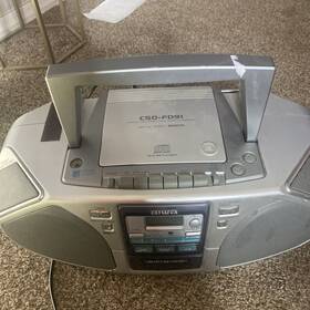 Csd-fd81u Aiwa Cd Stereo Radio Cassette Recorder Defective Player